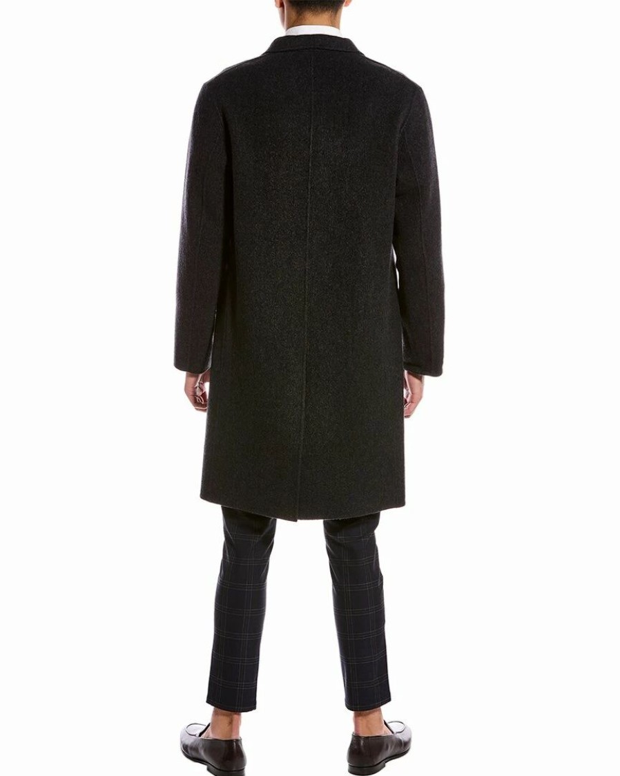 Outerwear * | Theory Kai Wool & Cashmere-Blend Coat Men Outerwear