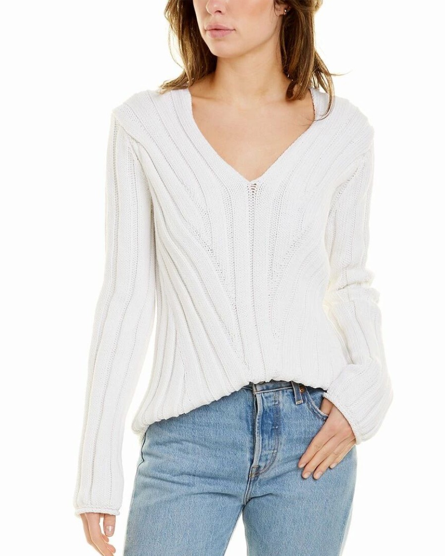 Sweaters & Knits * | Theory Moving Rib Top Women Sweaters & Knits