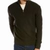 Sweaters * | Theory Mick Wool 1/4-Zip Mock Pullover Men Sweaters