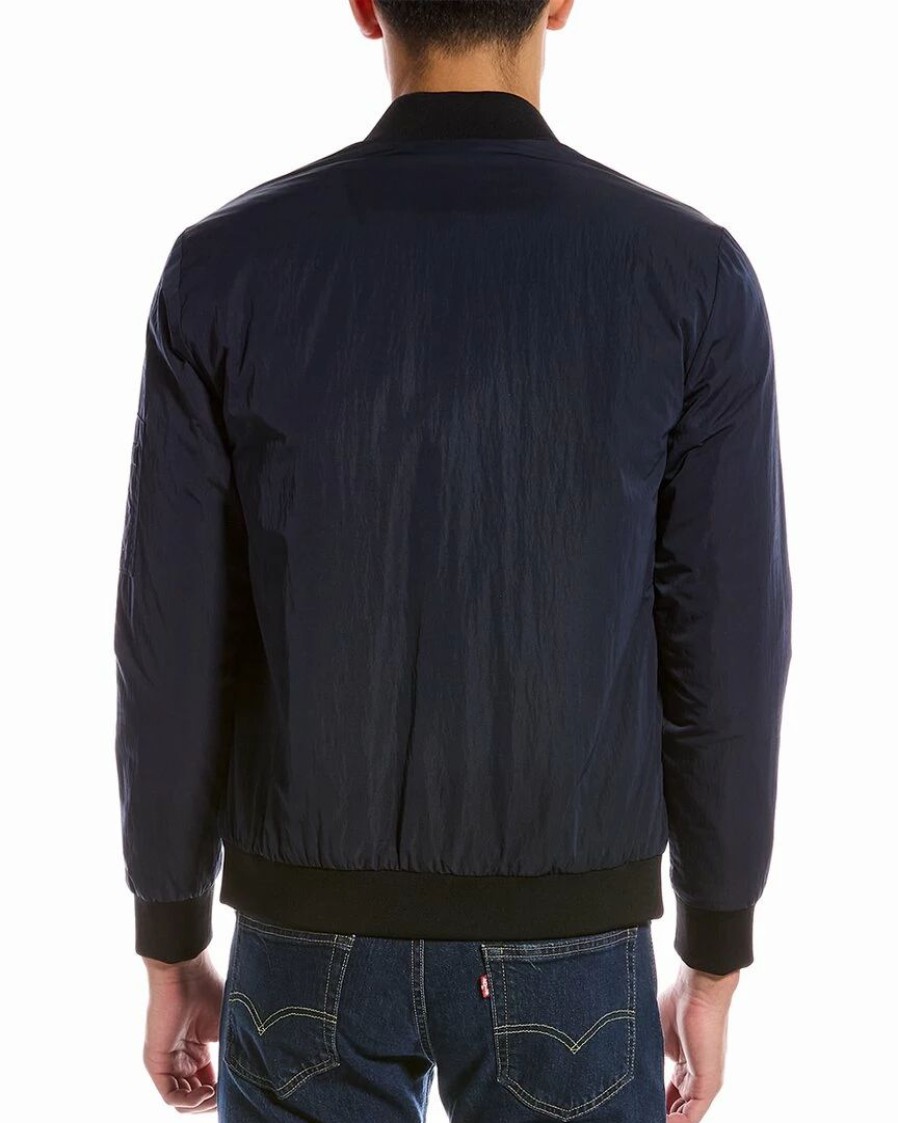 Outerwear * | Theory Denzil Bomber Jacket Men Outerwear