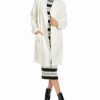 Outerwear * | Theory Clean Robe Wool & Cashmere-Blend Coat Women Outerwear