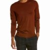 Sweaters * | Theory Regal Crewneck Wool Sweater Men Sweaters