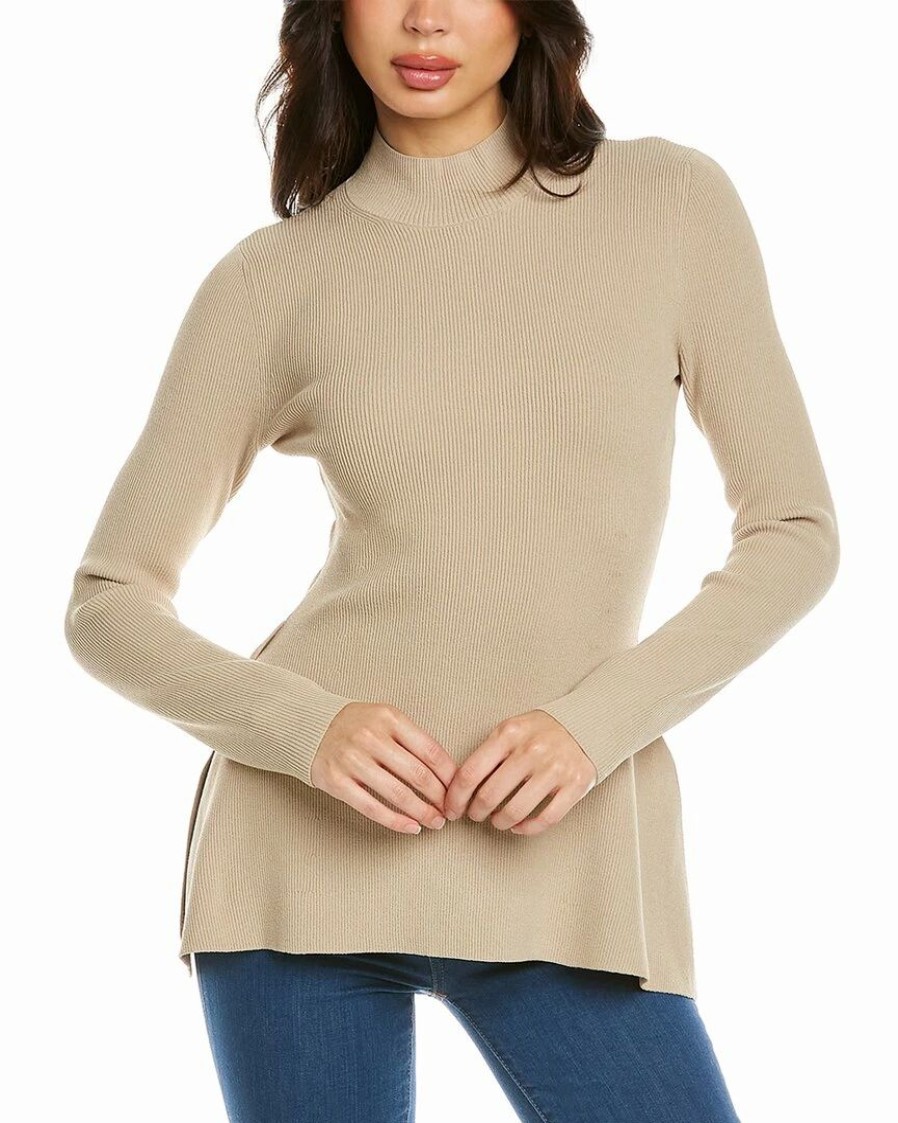 Sweaters & Knits * | Theory Side Drape Slim Sweater Women Sweaters & Knits