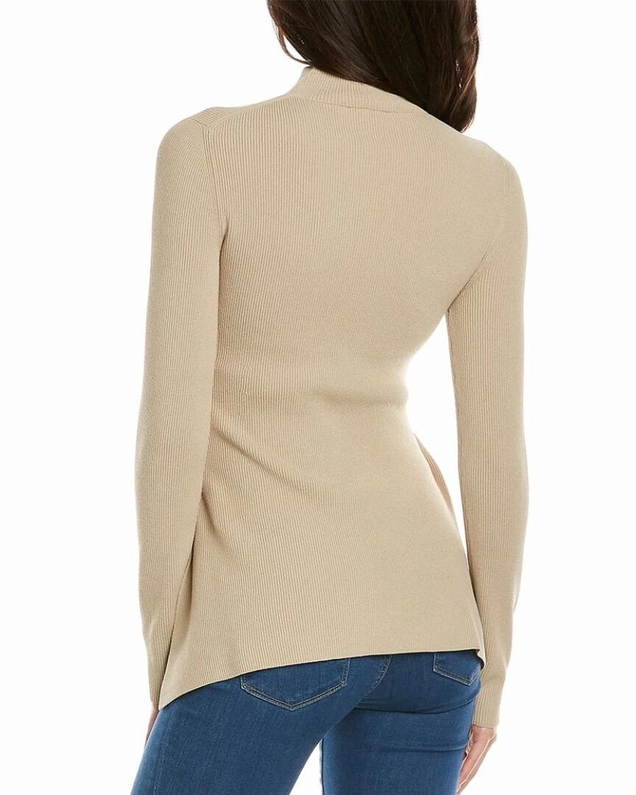 Sweaters & Knits * | Theory Side Drape Slim Sweater Women Sweaters & Knits