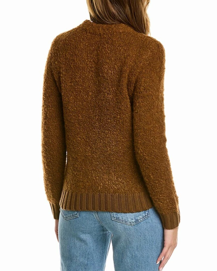 Sweaters & Knits * | Theory Wool & Alpaca-Blend Boucle Sweater Women Sweaters & Knits