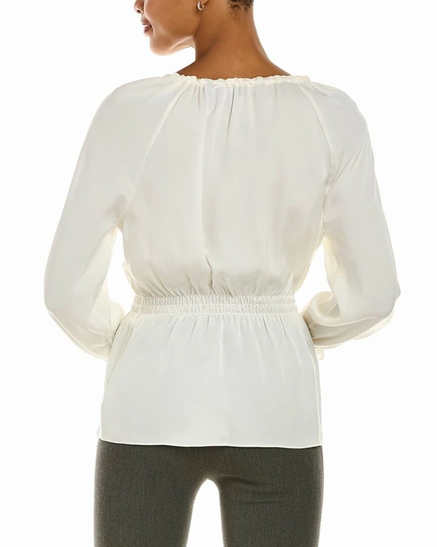 Tops * | Theory Modern Silk Top Women Tops