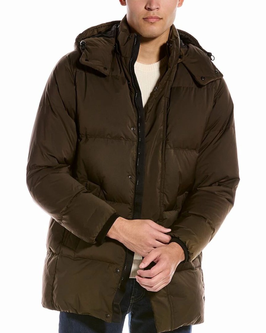 Outerwear * | Theory Fulton Down Coat Men Outerwear