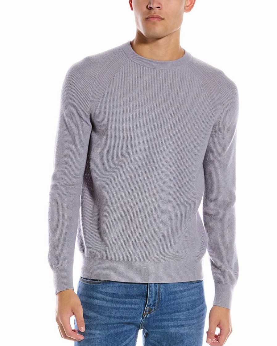 Sweaters * | Theory Toby Cashmere Crewneck Sweater Men Sweaters