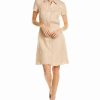 Dresses * | Theory Linen-Blend Shirtdress Women Dresses