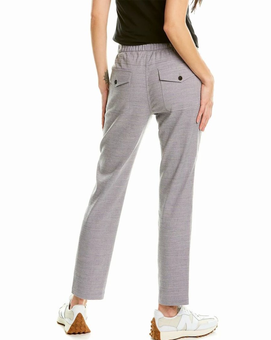 Pants * | Theory Northsound Eco Sharkskin Pant Women Pants