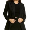 Outerwear * | Theory Double-Breasted Wool-Blend Jacket Women Outerwear