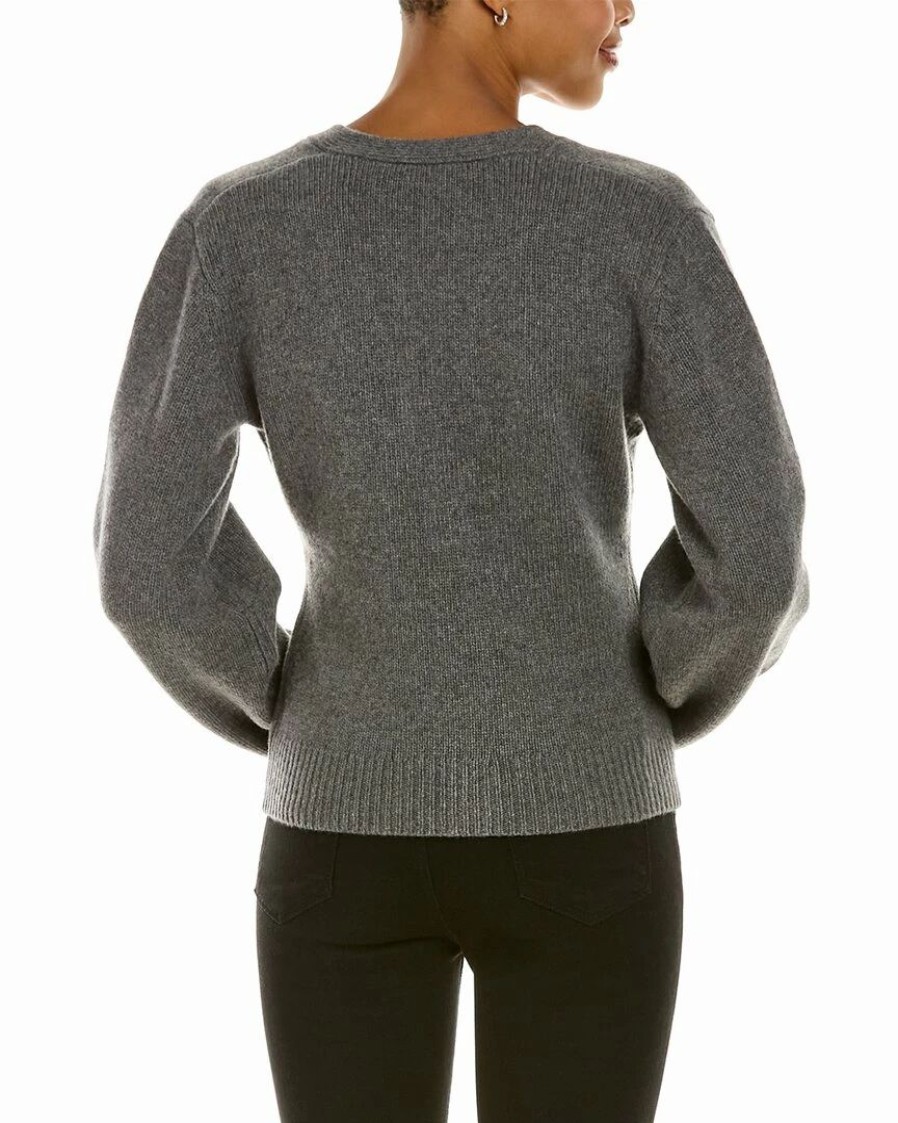 Sweaters & Knits * | Theory Shaped Wool & Cashmere-Blend Cardigan Women Sweaters & Knits