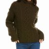 Sweaters & Knits * | Theory Mixed Cable Wool & Cashmere-Blend Sweater Women Sweaters & Knits