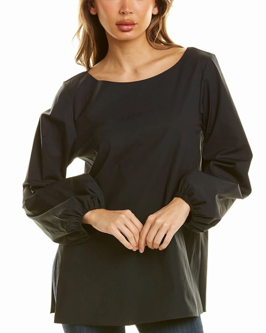 Tops * | Theory Shirred Top Women Tops