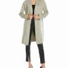 Outerwear * | Theory Clean Robe Wool & Cashmere-Blend Coat Women Outerwear