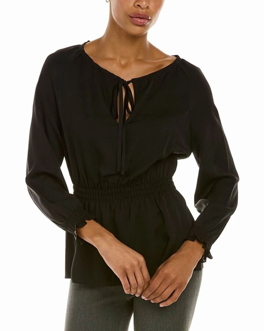 Tops * | Theory Modern Silk Top Women Tops