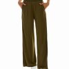 Pants * | Theory Ribbed Silk-Blend Pant Women Pants