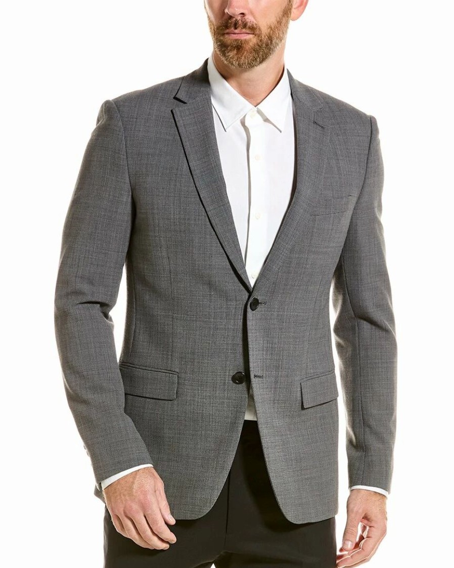 Sportcoats & Blazers * | Theory Wellar Wool-Blend Jacket Men Sportcoats & Blazers