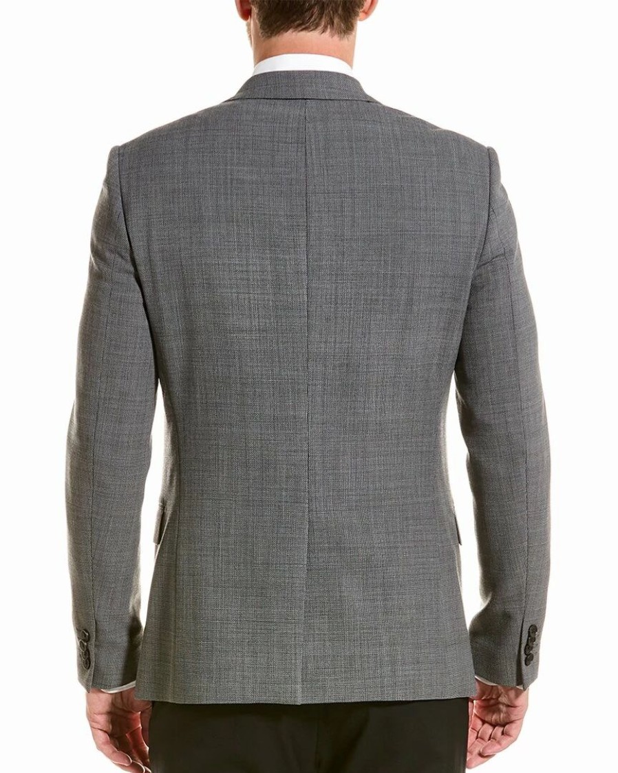 Sportcoats & Blazers * | Theory Wellar Wool-Blend Jacket Men Sportcoats & Blazers