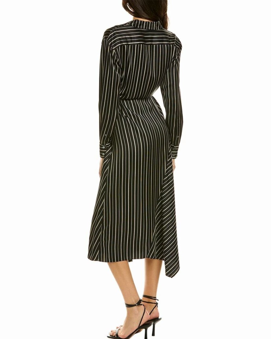 Dresses * | Theory Wrap Dress Women Dresses