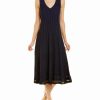 Dresses * | Theory Lustra Ottoman Dress Women Dresses