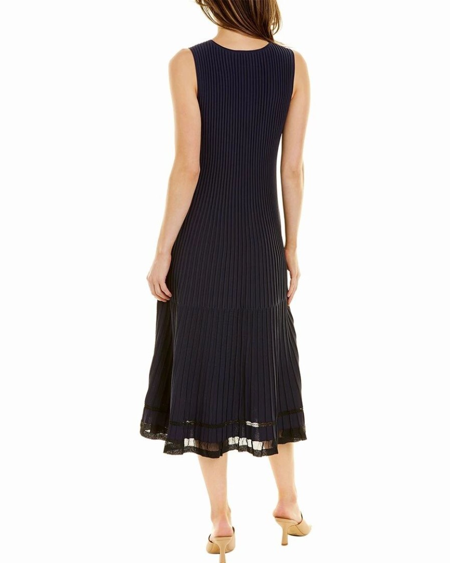 Dresses * | Theory Lustra Ottoman Dress Women Dresses