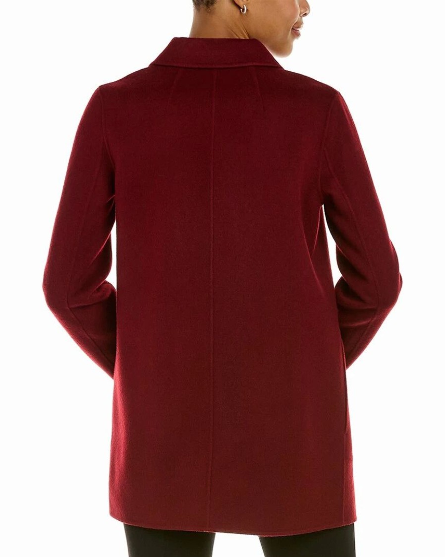 Outerwear * | Theory Sileena Wool & Cashmere-Blend Coat Women Outerwear