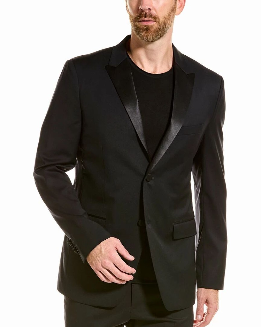 Sportcoats & Blazers * | Theory Wellar Wool Jacket Men Sportcoats & Blazers