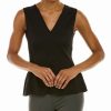 Tops * | Theory Smocked Silk-Blend Top Women Tops