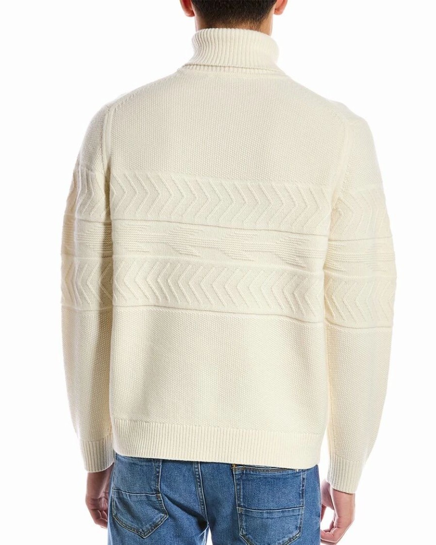 Sweaters * | Theory Wool & Cashmere-Blend Turtleneck Sweater Men Sweaters