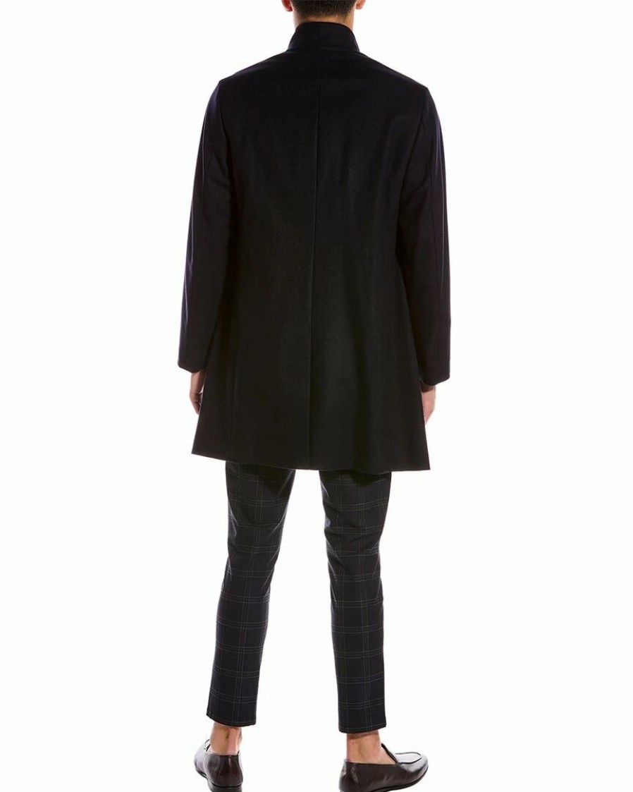 Outerwear * | Theory Belvin Wool & Cashmere-Blend Coat Men Outerwear