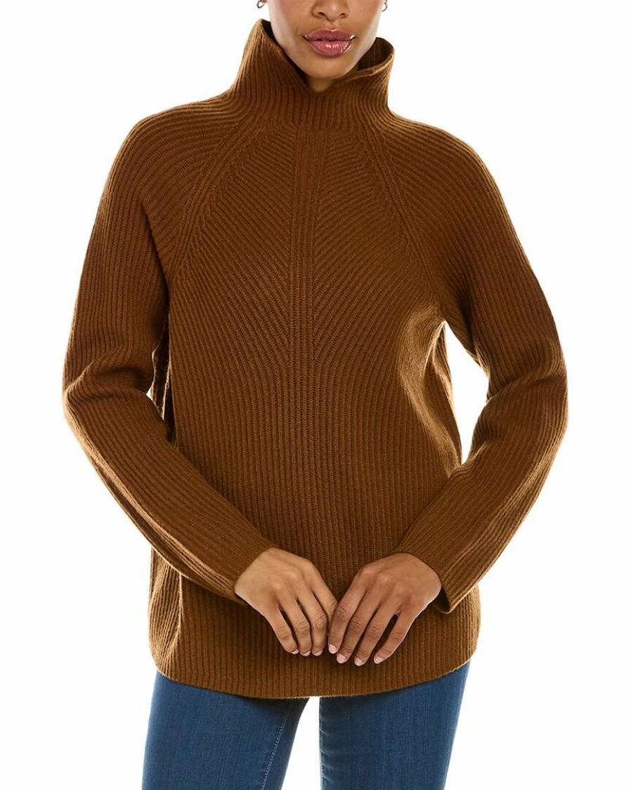 Sweaters & Knits * | Theory Movine Rib Cashmere Sweater Women Sweaters & Knits