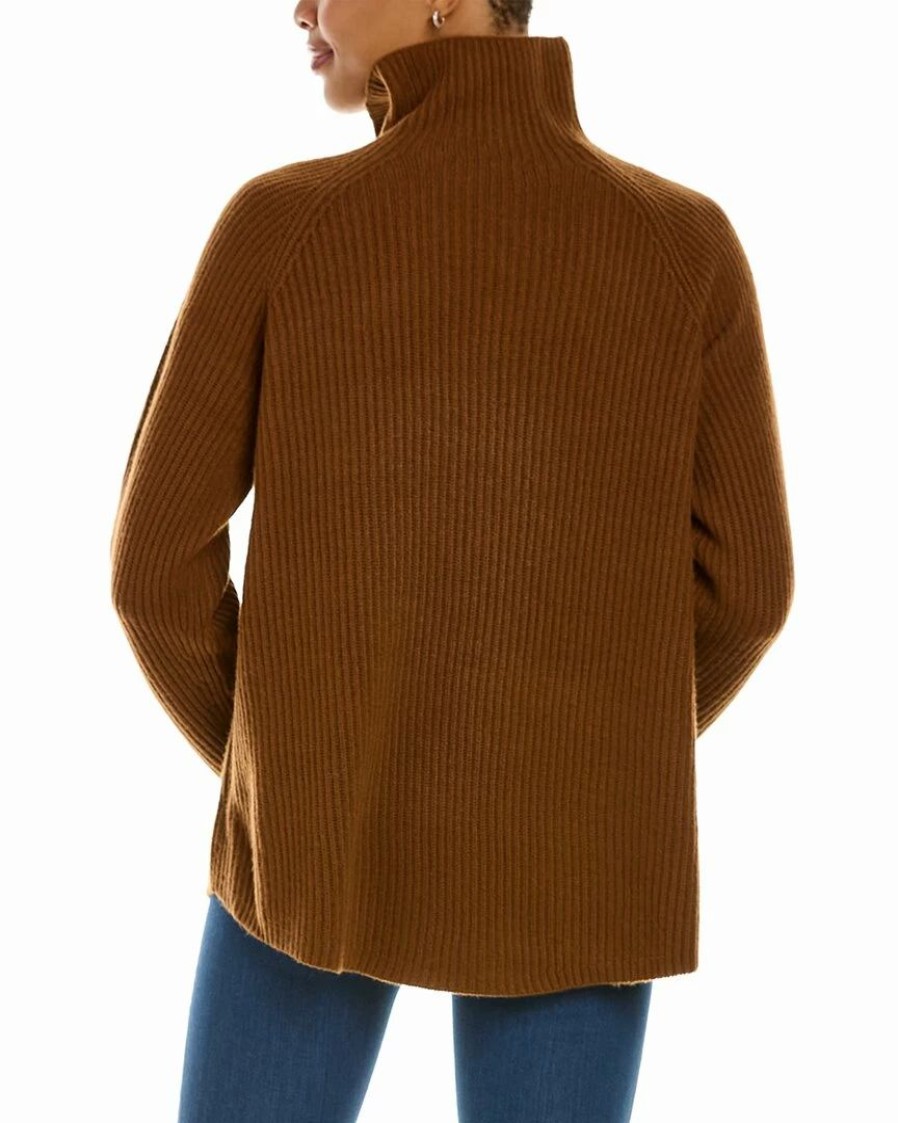 Sweaters & Knits * | Theory Movine Rib Cashmere Sweater Women Sweaters & Knits