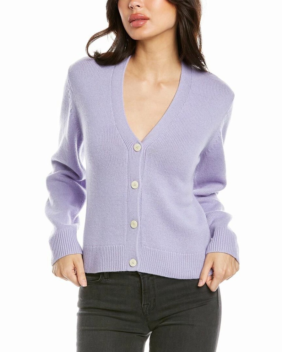 Sweaters & Knits * | Theory Shaped Cashmere Cardigan Women Sweaters & Knits