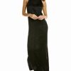 Dresses * | Theory Halter Silk-Trim Maxi Dress Women Dresses