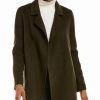 Outerwear * | Theory Sileena Wool & Cashmere-Blend Coat Women Outerwear