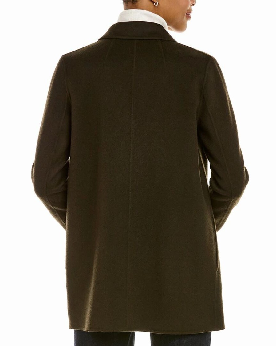 Outerwear * | Theory Sileena Wool & Cashmere-Blend Coat Women Outerwear