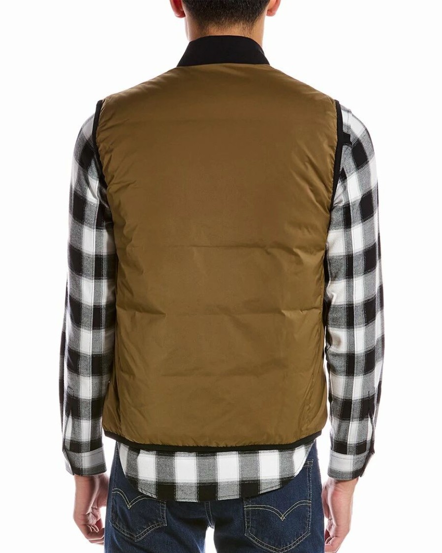 Outerwear * | Theory Greene Down Vest Men Outerwear