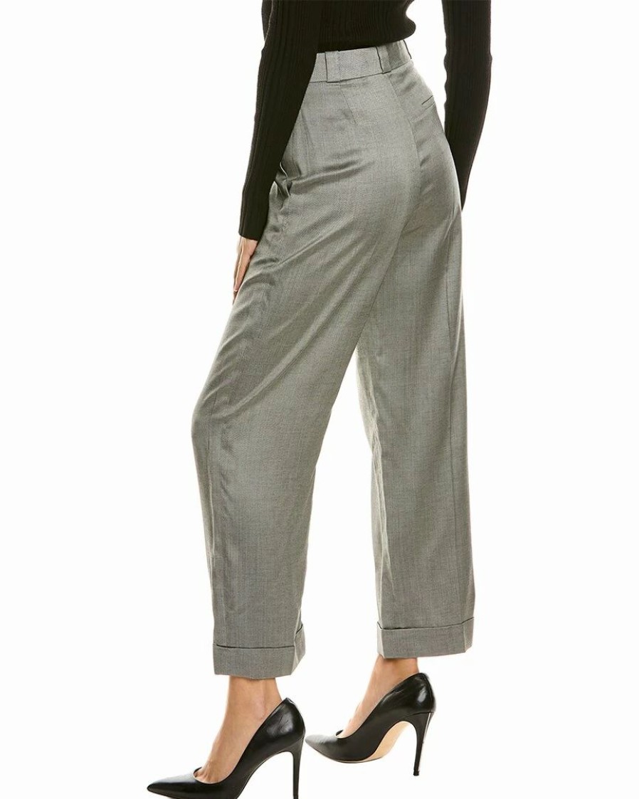 Pants * | Theory Straight Sil Pant Women Pants