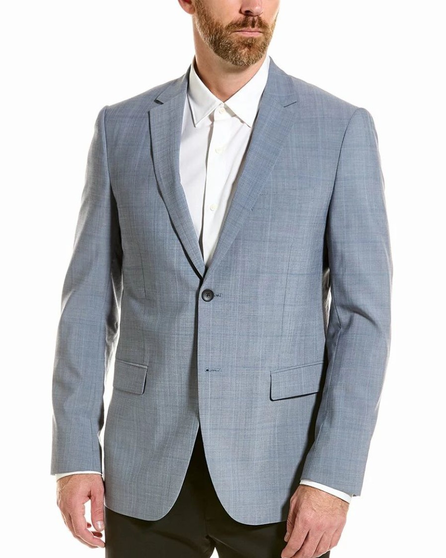 Sportcoats & Blazers * | Theory Xylo Wool Jacket Men Sportcoats & Blazers