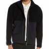 Outerwear * | Theory Grady Polar Fleece Jacket Men Outerwear