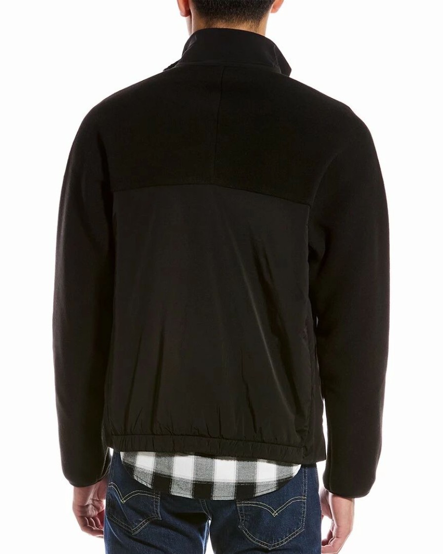 Outerwear * | Theory Grady Polar Fleece Jacket Men Outerwear