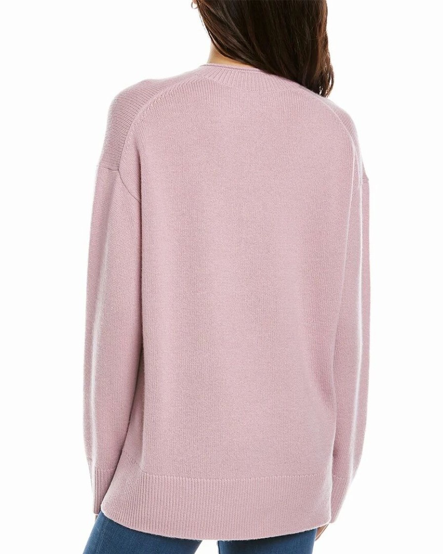 Sweaters & Knits * | Theory Cashmere Henley Sweater Women Sweaters & Knits